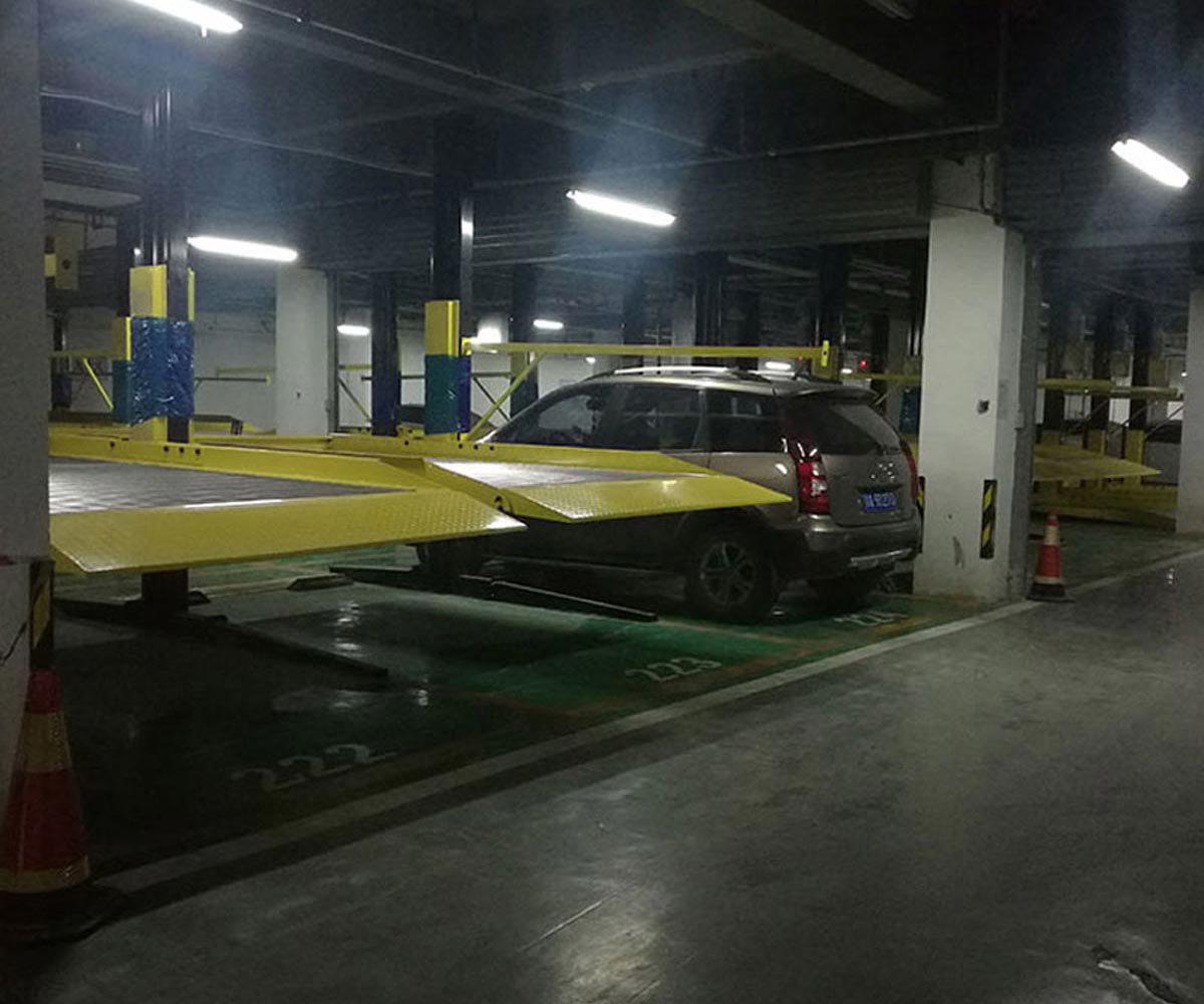 石屏室內機械立體車庫安裝