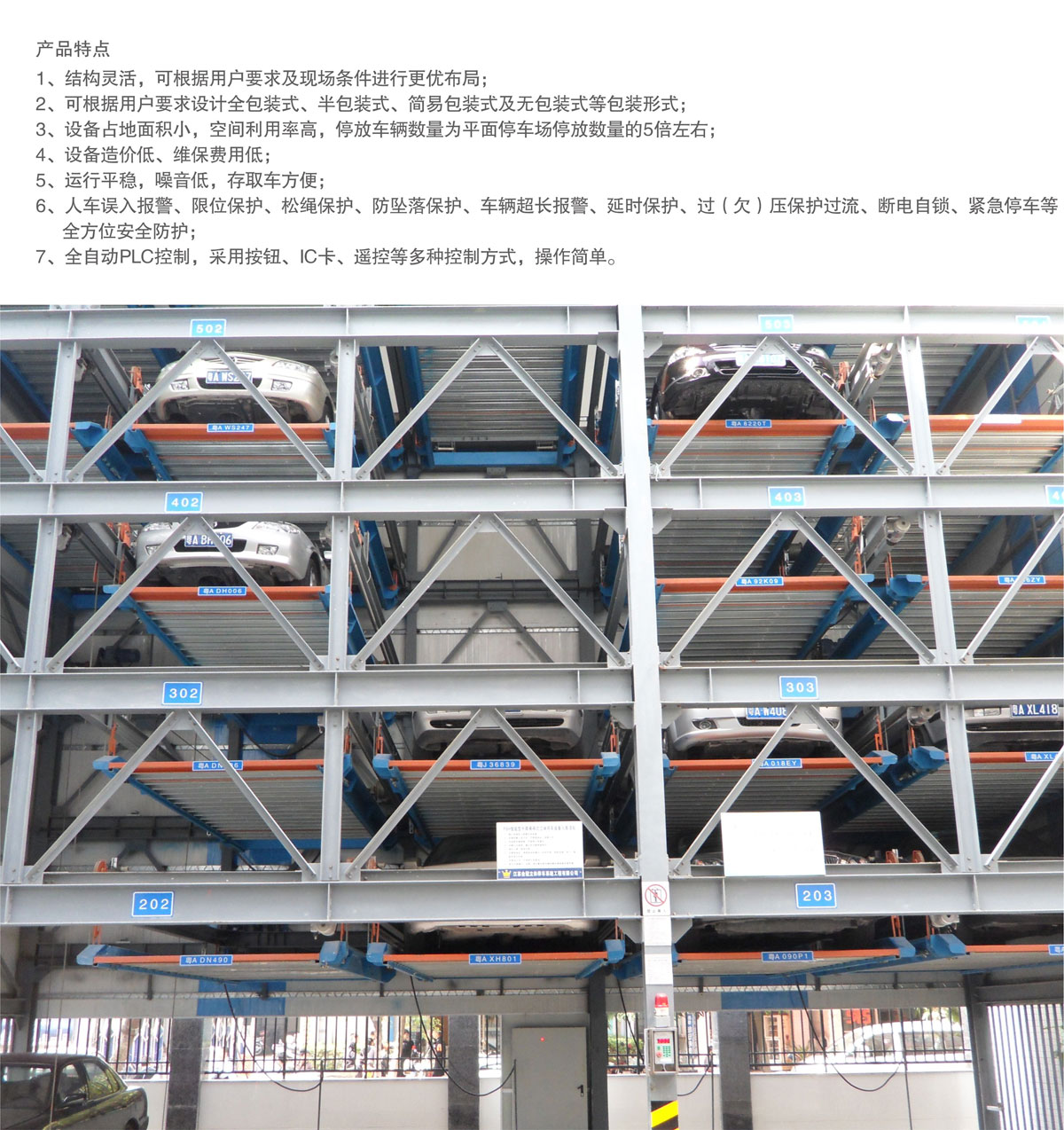 08負一正三地坑PSH4D1四層升降橫移機械式香蕉网站在线观看設備產品特點.jpg